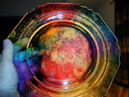 alcohol ink on glass 9