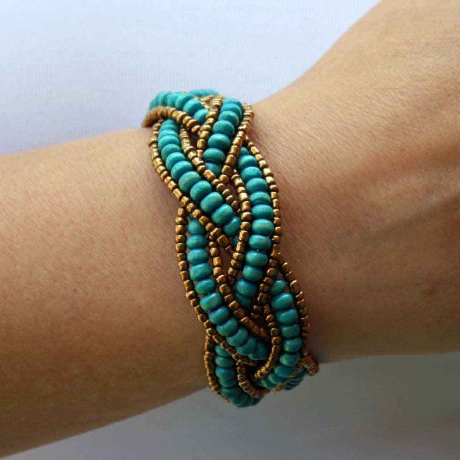 beaded bracelet