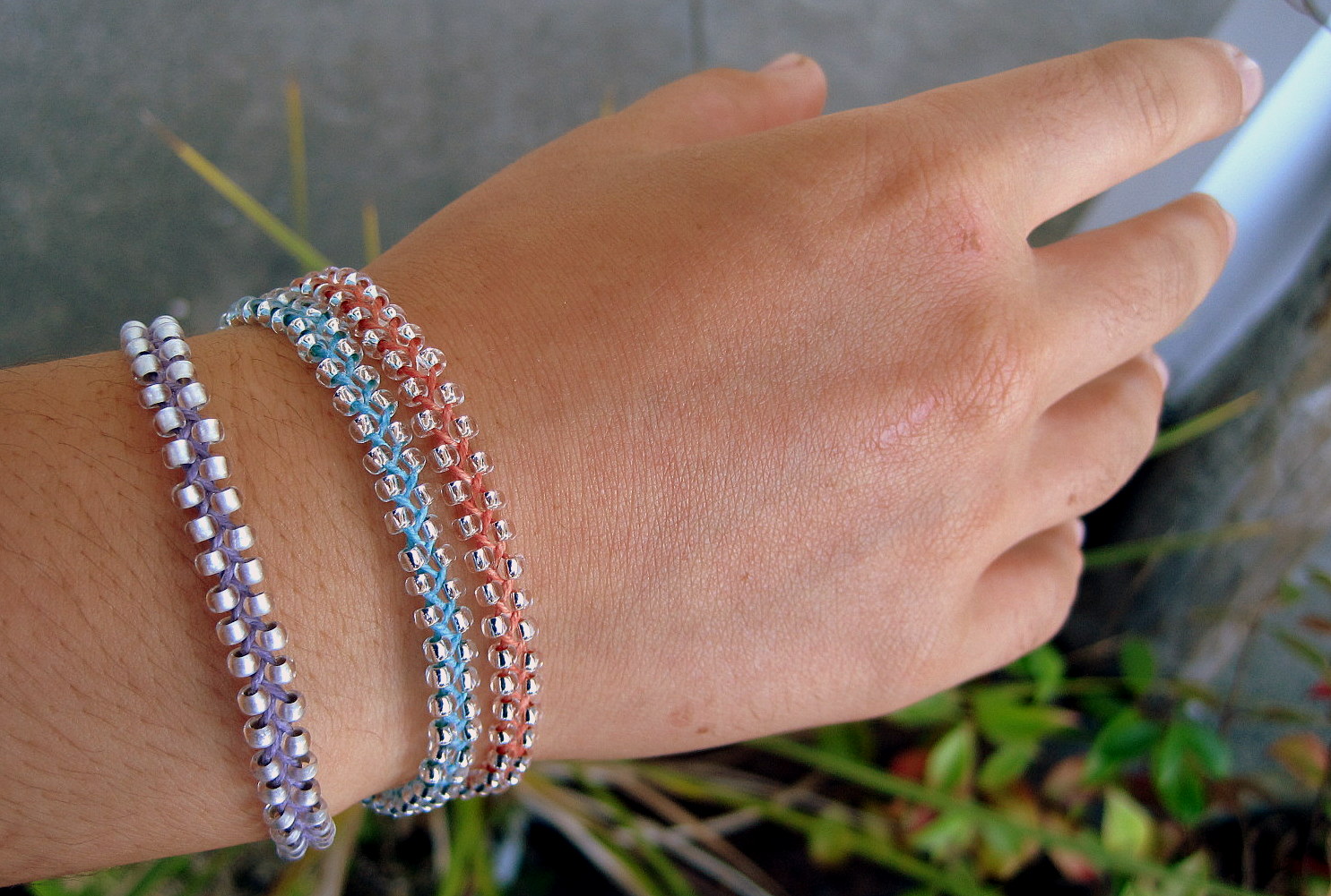 braidedbead bracelet