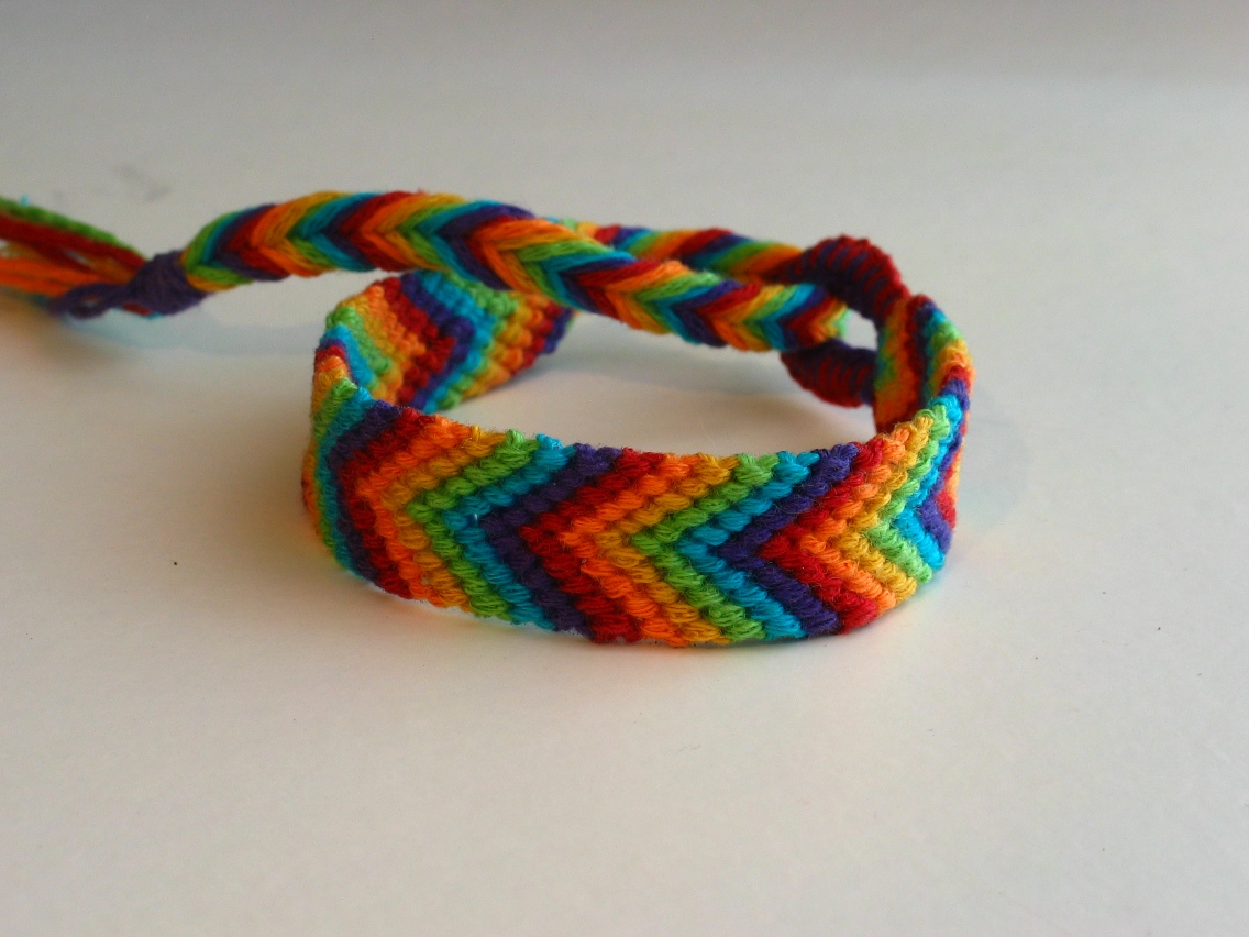 chevron friendship bracelet