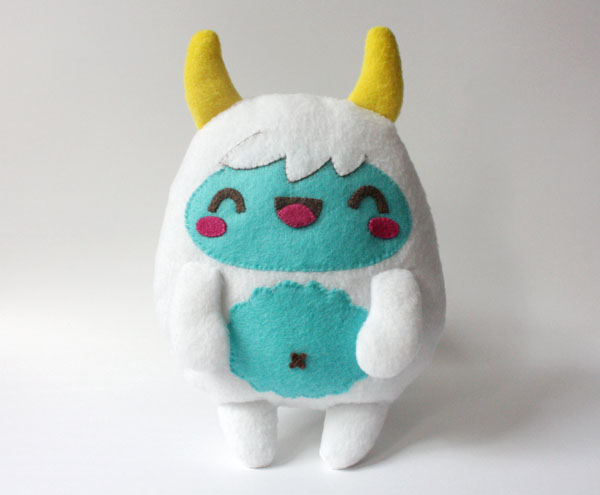 diy cute stuffed monster