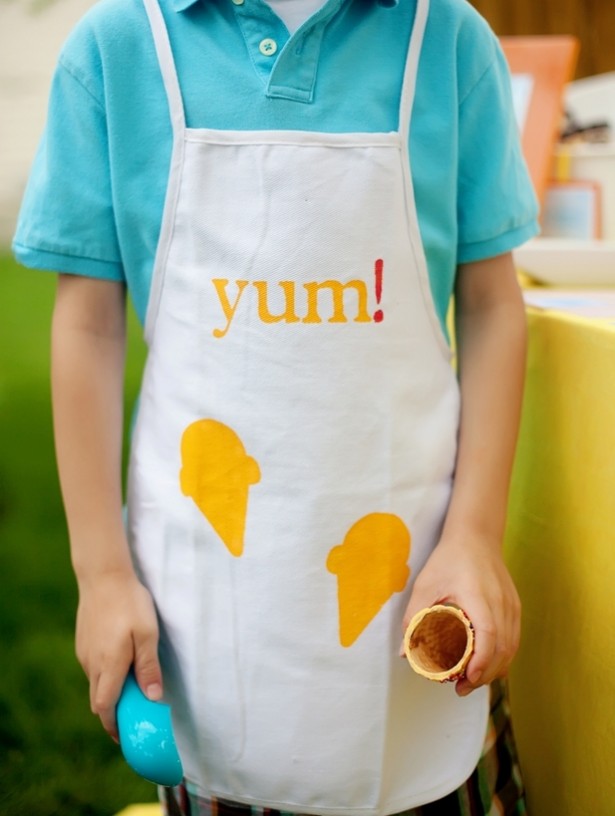 diy easy apron