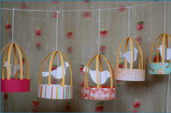 kids craft ideas birdcage lanterns