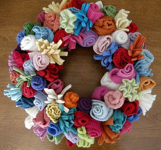 kids craft ideas fabric wreath