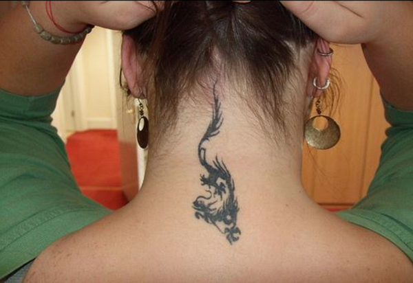 Neck tattoo designs for male and female (2)