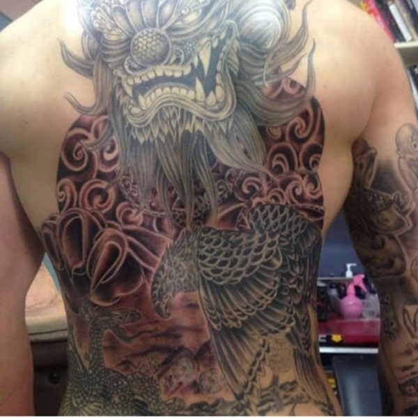 foo dog tattoo designs (10)