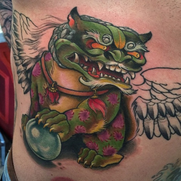 foo dog tattoo designs (11)