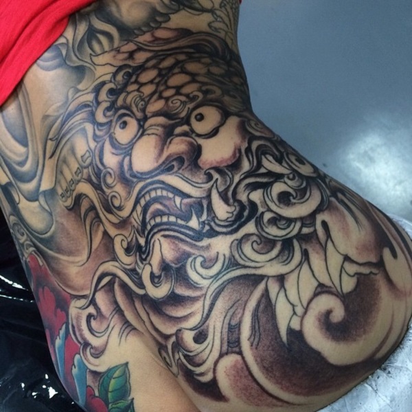 foo dog tattoo designs (14)