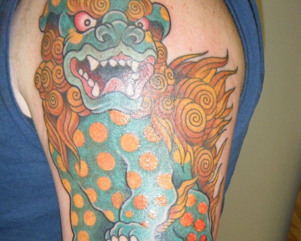 foo dog tattoo designs (15)