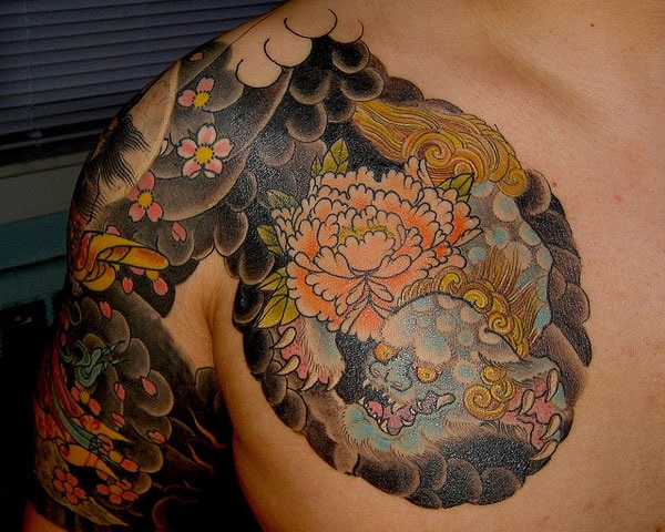 foo dog tattoo designs (16)