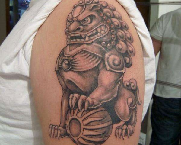 foo dog tattoo designs (20)