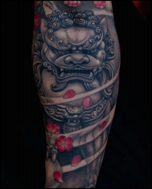 foo dog tattoo designs (21)