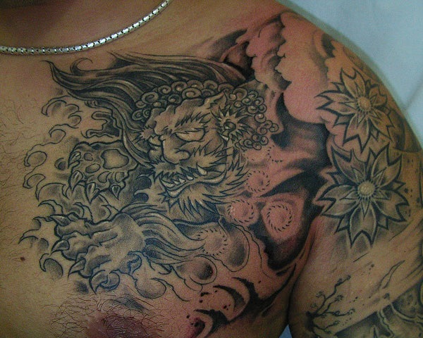 foo dog tattoo designs (25)