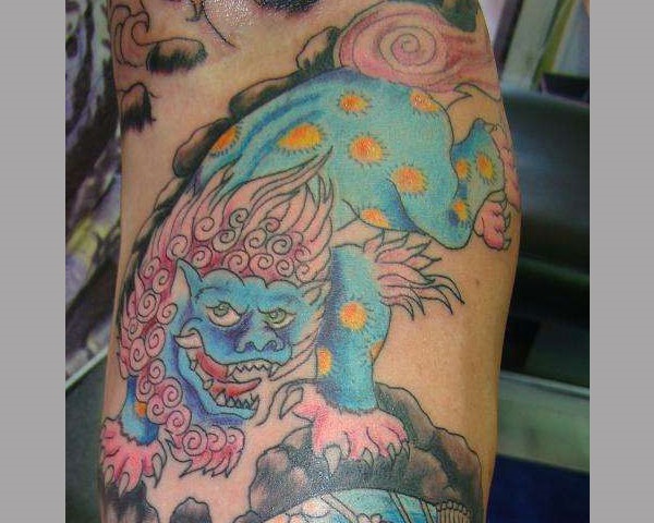 foo dog tattoo designs (30)