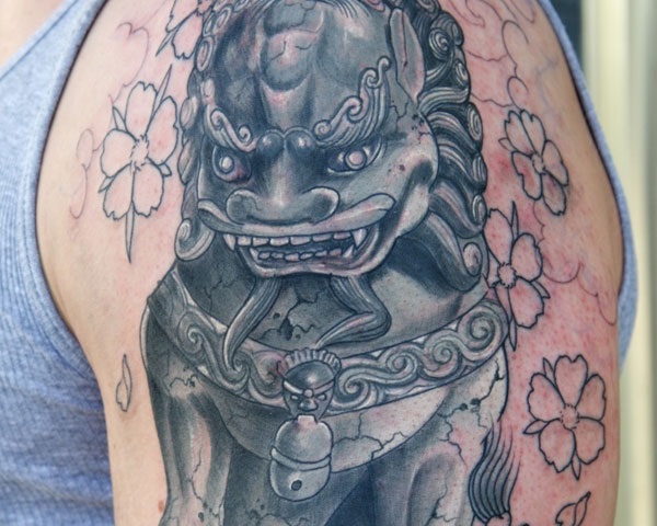 foo dog tattoo designs (31)