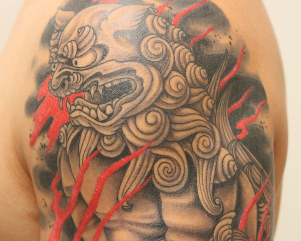 foo dog tattoo designs (32)