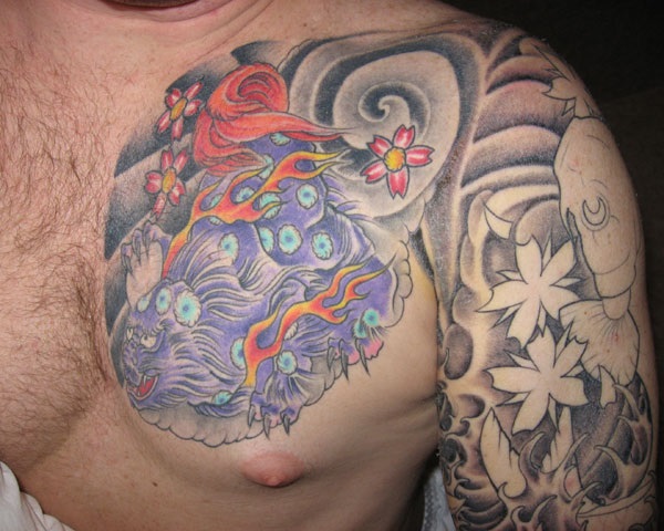 foo dog tattoo designs (33)