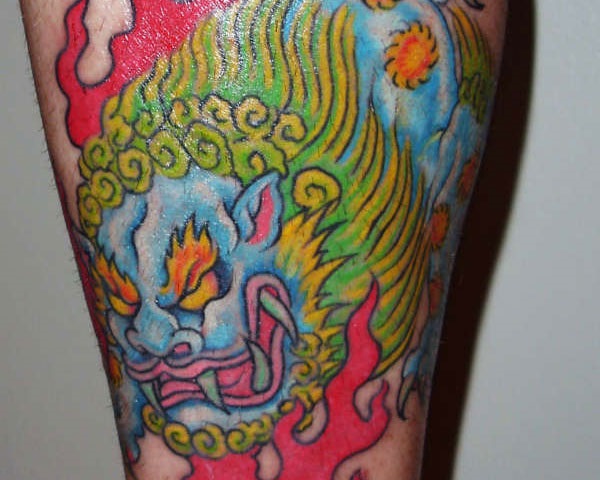 foo dog tattoo designs (34)