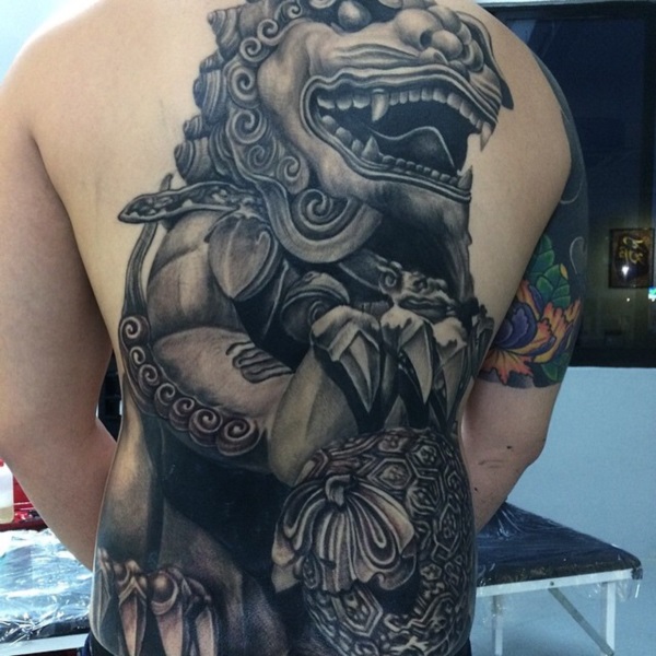 foo dog tattoo designs (9)