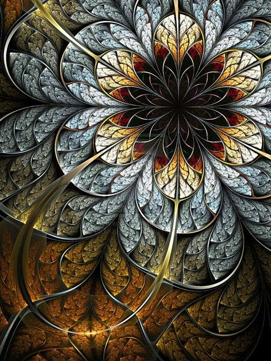 fractal art flowers 9