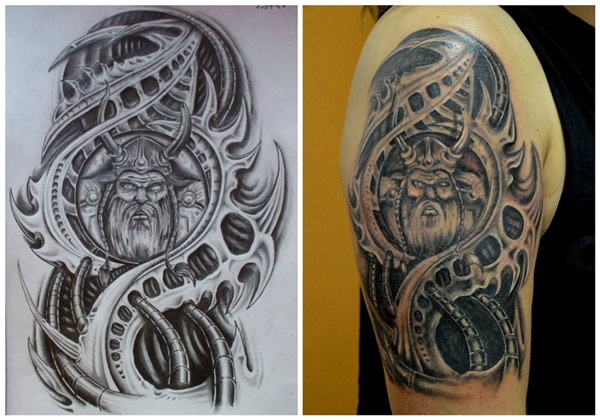 Insane mechanics tattoo Designs (25)