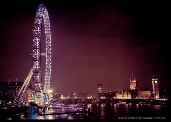 London at Night. Photos by Ian Schofield / iesphotography