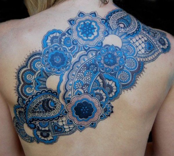 Insanely Gorgeous Blue Tattoos in Trend (11)