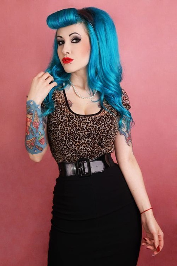 Insanely Gorgeous Blue Tattoos in Trend (2)