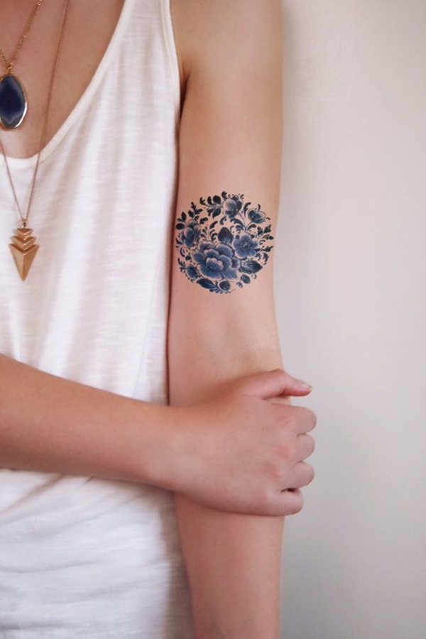 Insanely Gorgeous Blue Tattoos in Trend (26)