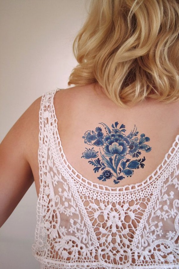 Insanely Gorgeous Blue Tattoos in Trend (30)