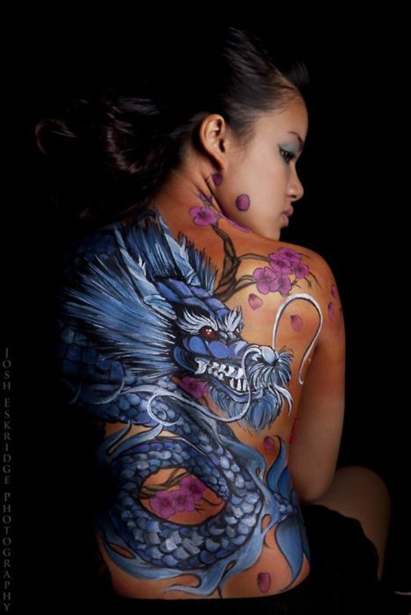 Insanely Gorgeous Blue Tattoos in Trend (34)