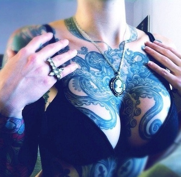 Insanely Gorgeous Blue Tattoos in Trend (5)