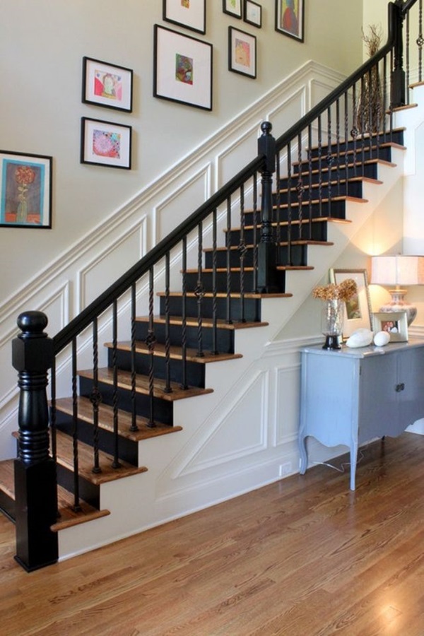 Must Try Stair Wall Decoration Ideas (10)