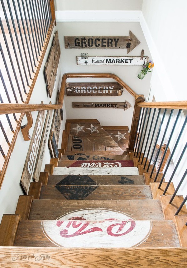 Must Try Stair Wall Decoration Ideas (11)