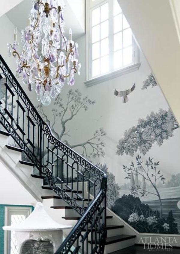 Must Try Stair Wall Decoration Ideas (22)