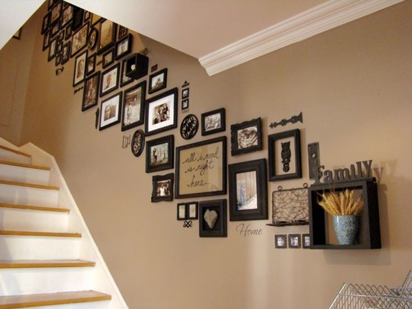 Must Try Stair Wall Decoration Ideas (4)