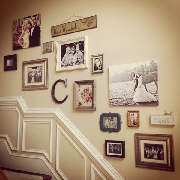 Must Try Stair Wall Decoration Ideas (40)