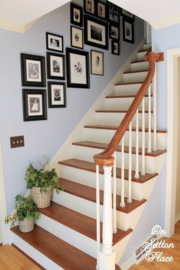 Must Try Stair Wall Decoration Ideas (48)