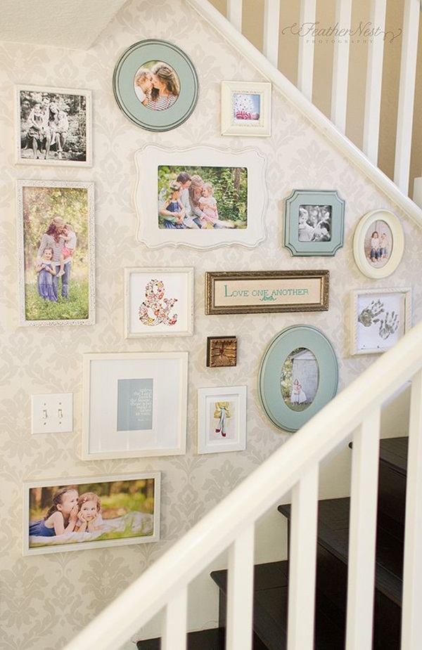 Must Try Stair Wall Decoration Ideas (6)