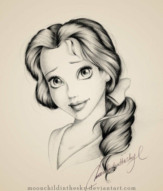 disney sketch art 3