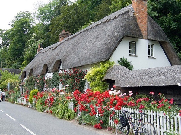 Beautiful thatch roof Cottage House Designs (13)