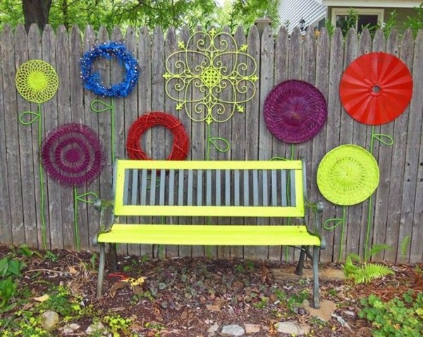 Creative Garden Fence Decoration Ideas (21)