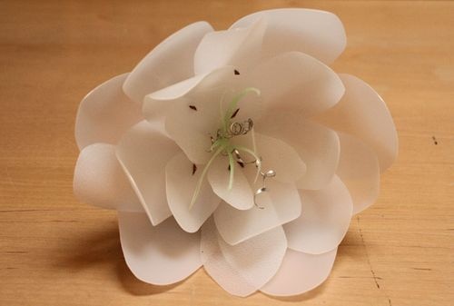 plastic flower art 22