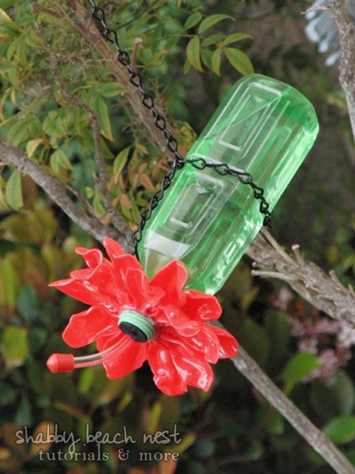 plastic flower art 30