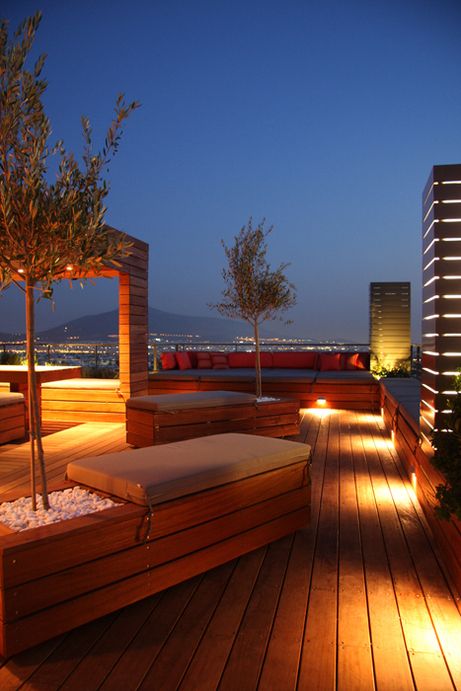 terrace lighting ideas 21