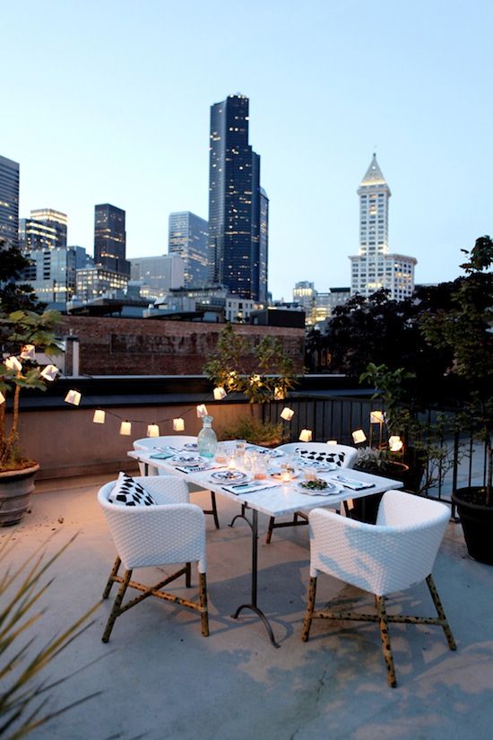 terrace lighting ideas 26