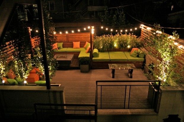 terrace lighting ideas 27