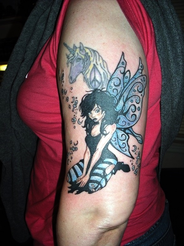 Adorable Fairy Tattoo Designs (17)