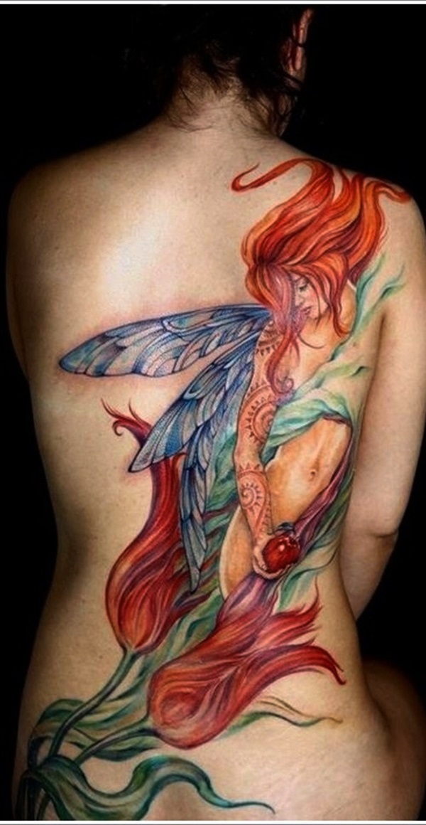 Adorable Fairy Tattoo Designs (30)