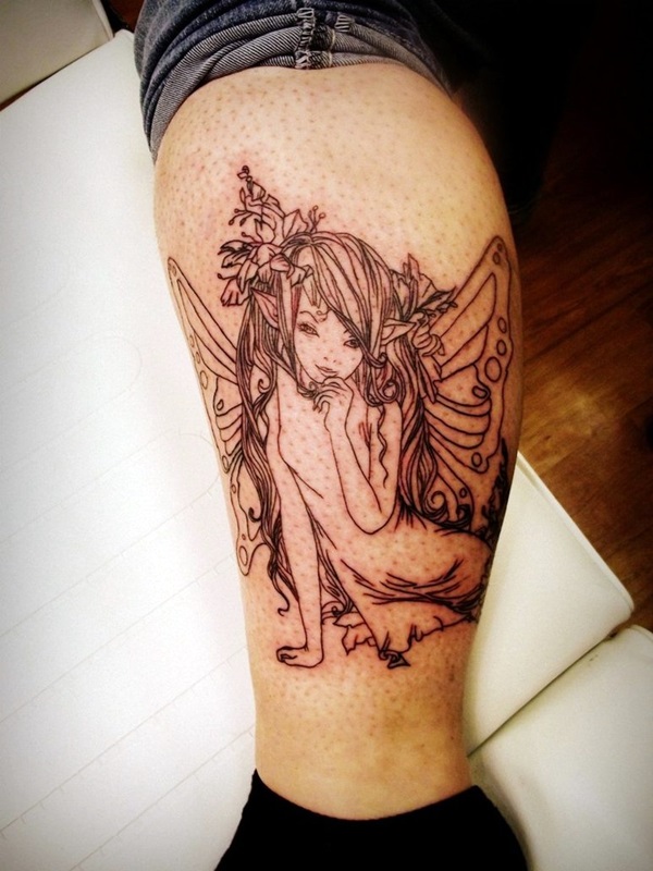 Adorable Fairy Tattoo Designs (6)